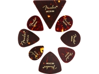 Fender All Shapes Celluloid Medley Medium Tortoise Shell Fender All Shapes Celluloid Medley Medium Tortoise Shell